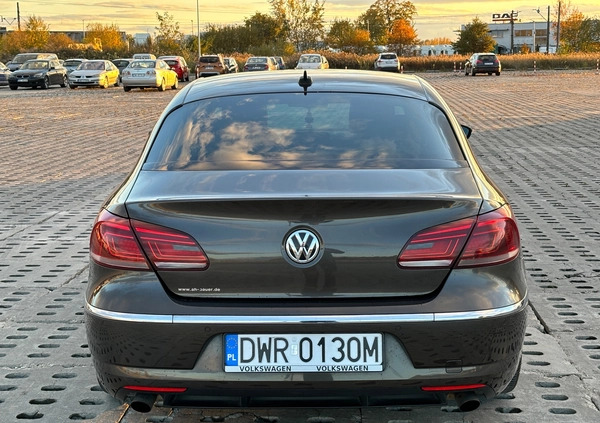 Volkswagen CC cena 43900 przebieg: 216000, rok produkcji 2014 z Szamotuły małe 92